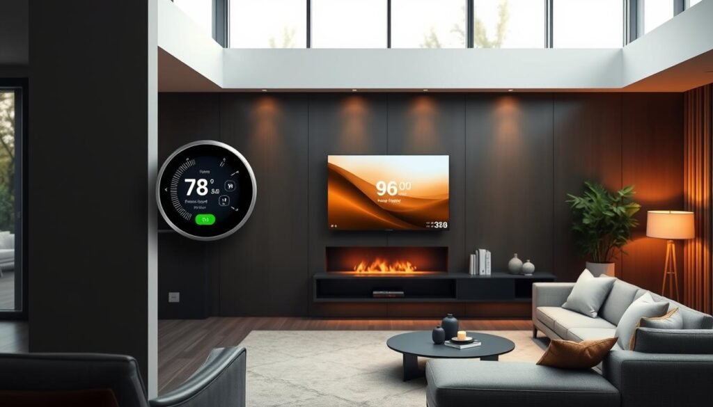 Smart thermostat for energy-efficient heating