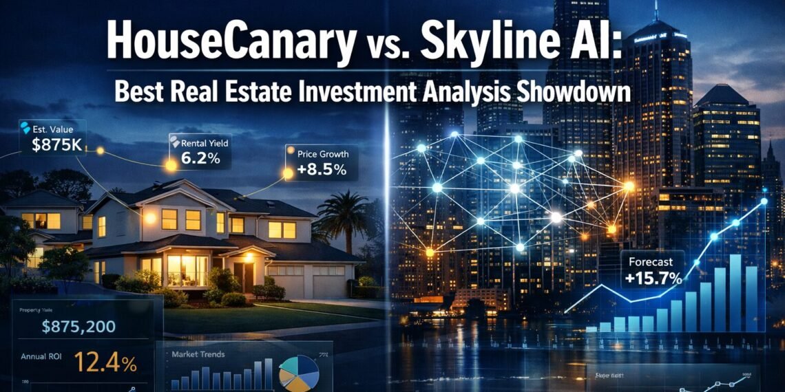 HouseCanary vs. Skyline AI for the Best Real Estate investment Analysis