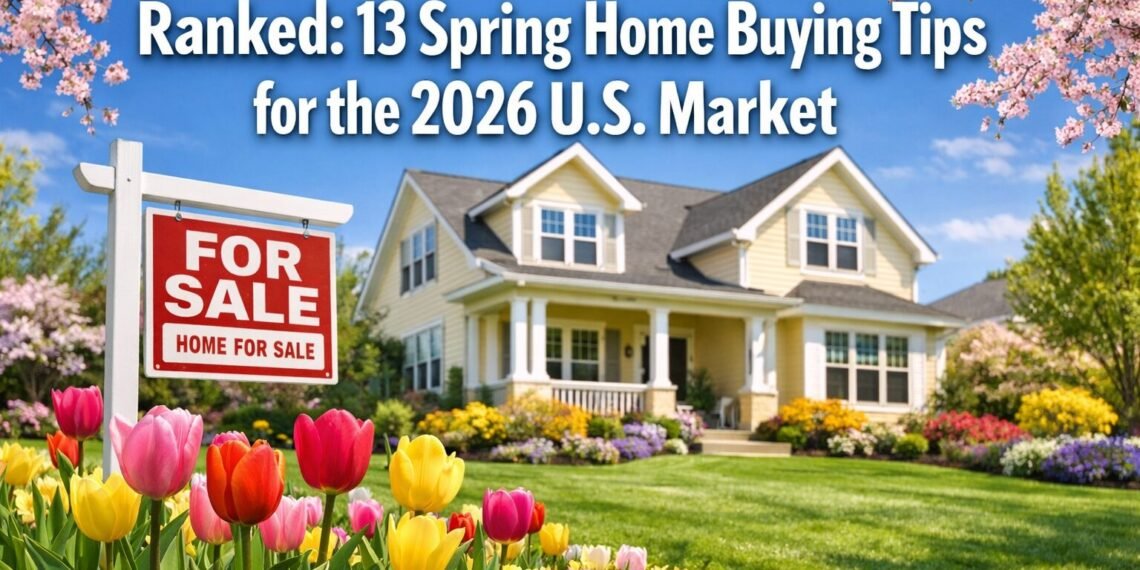 Ranked: 13 spring home buying tips for the 2026 U.S. market