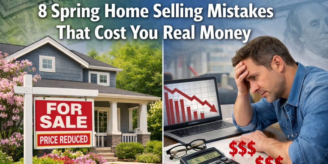 Ranked: 8 Spring Home Selling Mistakes That Cost You Real Money