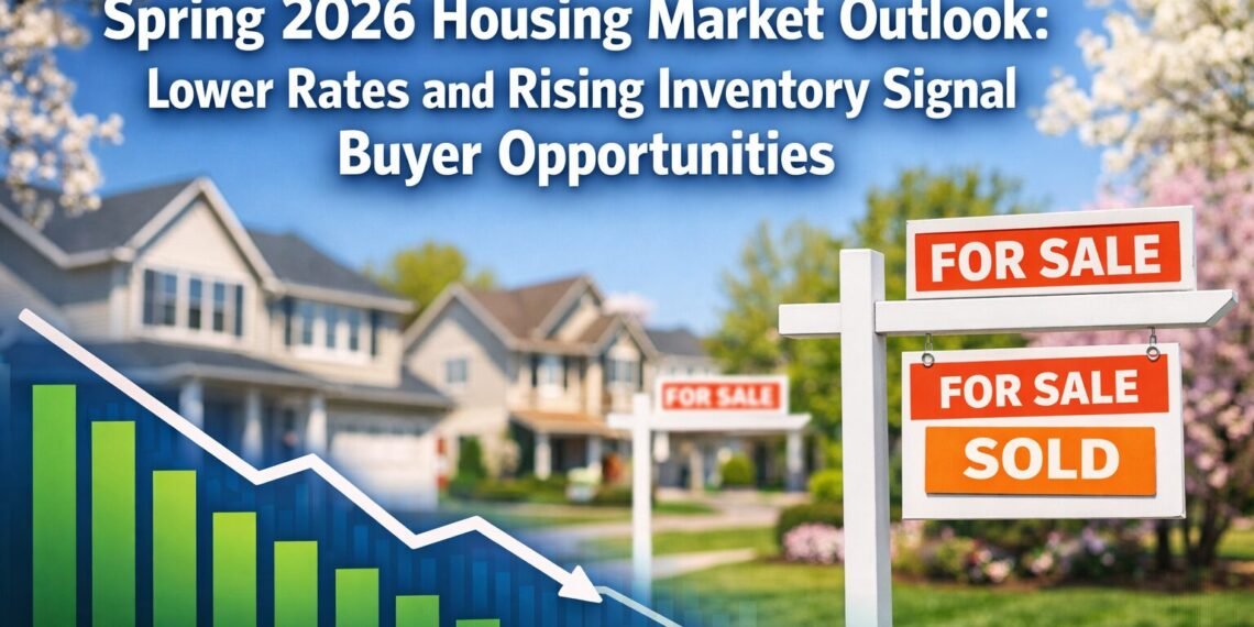 Spring 2026 Housing Market Outlook: Lower Rates and Rising Inventory Signal Buyer Opportunities