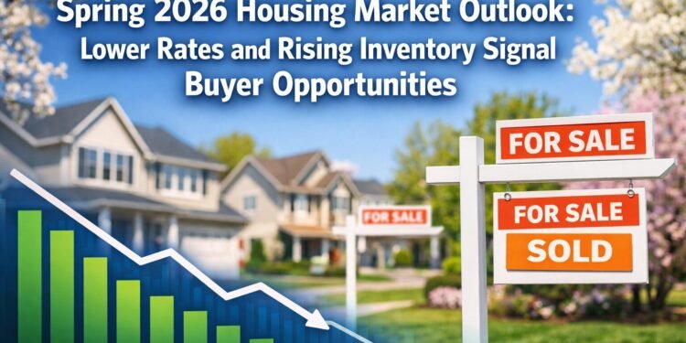 Spring 2026 Housing Market Outlook: Lower Rates and Rising Inventory Signal Buyer Opportunities