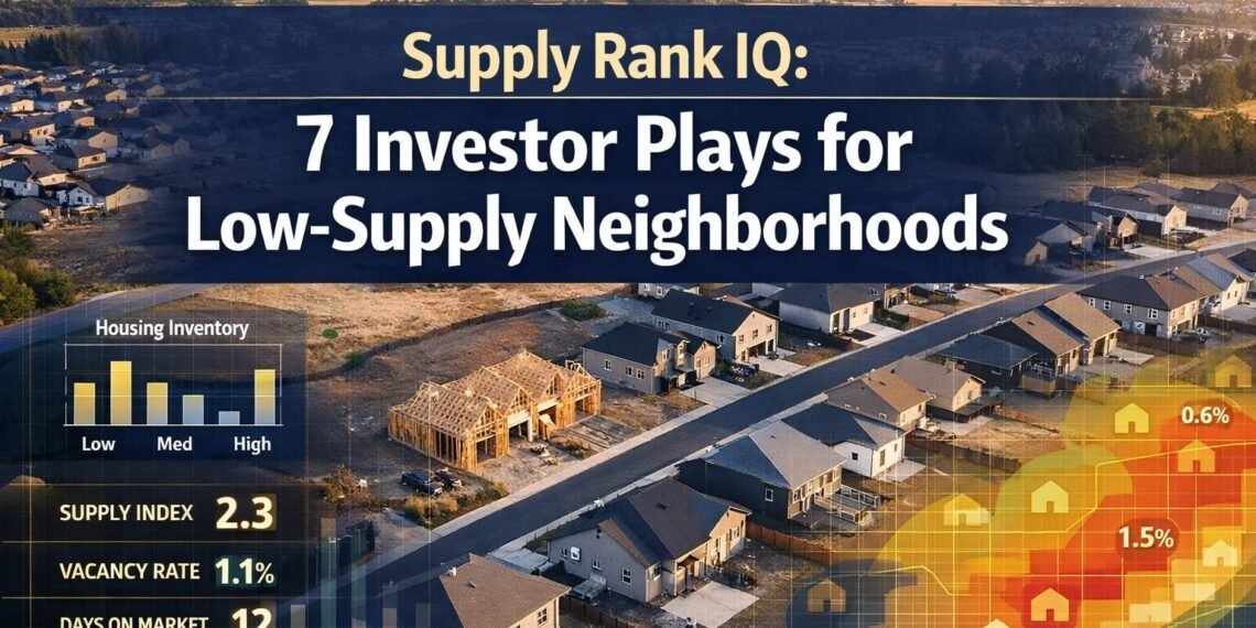 Supply Rank IQ: 7 investor plays for low-supply neighborhoods