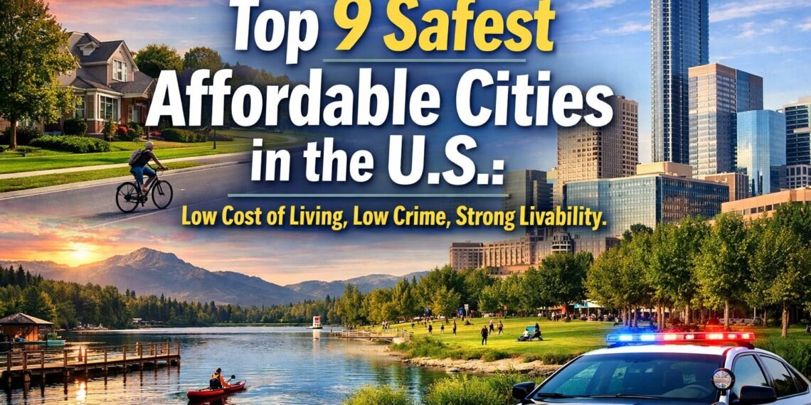 Top 9 Safest Affordable Cities in the U.S.: Low Cost of Living, Low Crime, Strong Livability