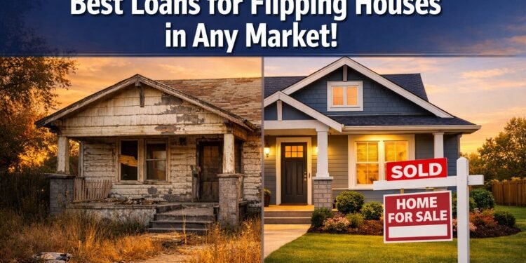 Best loans for flipping houses in Any market !