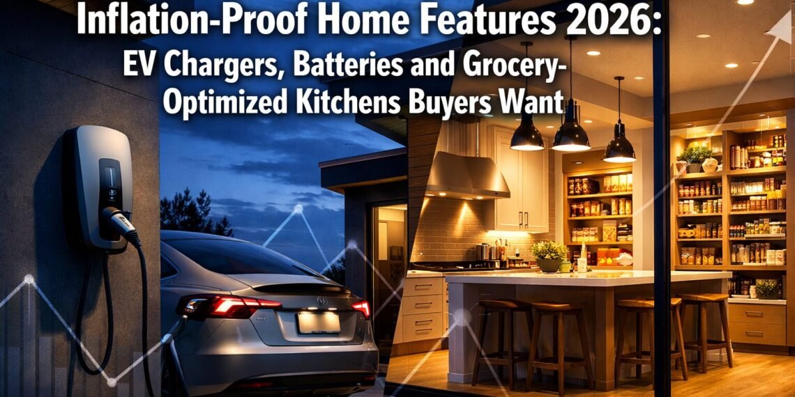 Inflation-Proof Home Features 2026: EV Chargers, Batteries and Grocery-Optimized Kitchens Buyers Want