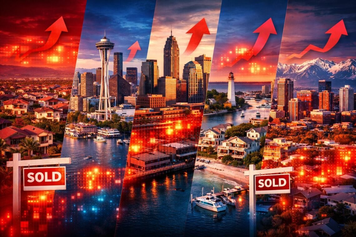 TOP 5 Hottest Regional Real Estate Markets Ranked: Where to Buy, Hold, and Walk Away Right Now