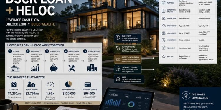 DSCR HELOC: Can Investors Actually Combine the Two?