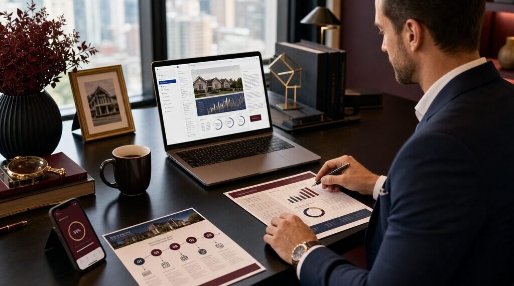 Newsletter for Real Estate Agents: Build One People Open