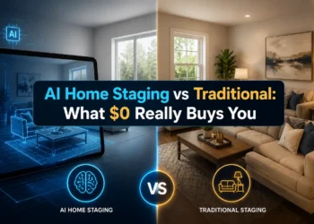 AI Home Staging vs Traditional: What $0 Really Buys You
