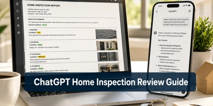 ChatGPT Home Inspection Review: How to Read Your Report Like a Pro