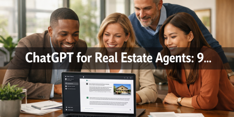 ChatGPT for Real Estate Agents: 9 Workflows That Win Listings