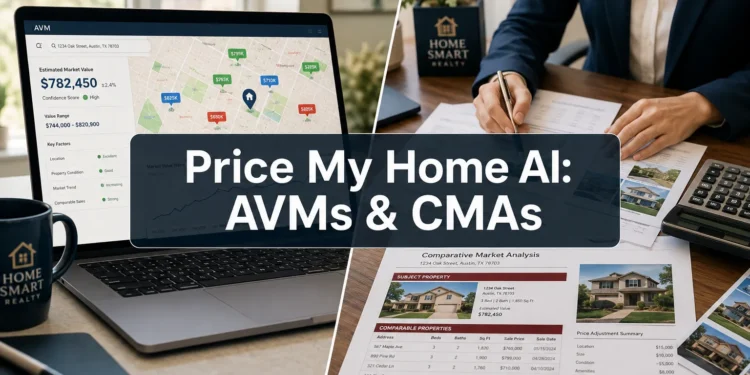 Price My Home AI: AVMs, CMAs, and the Smart Middle Ground