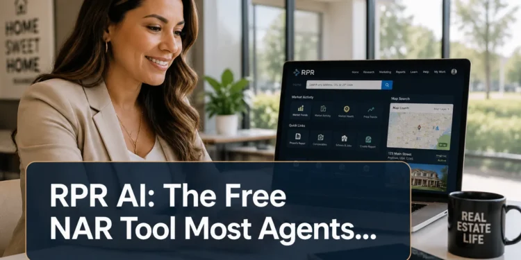 RPR AI: The Free NAR Tool Most Agents Never Open