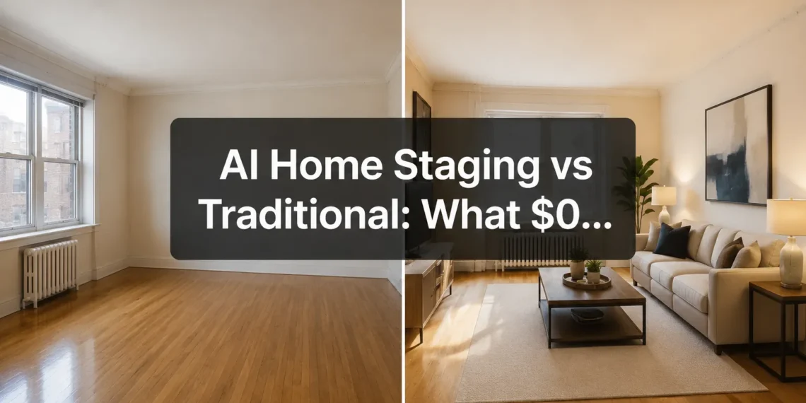 AI Home Staging vs Traditional: What $0 Really Buys You