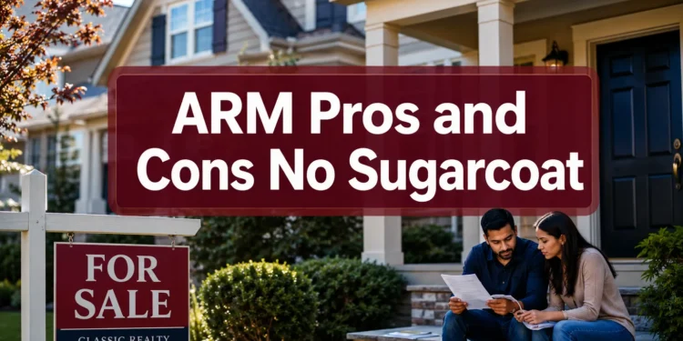 Adjustable Rate Mortgage Pros and Cons, No Sugarcoat