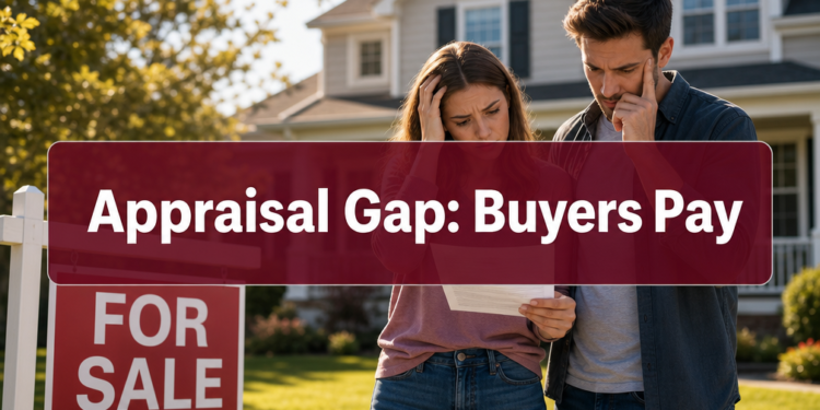 Appraisal Gap: 10% of Deals Hit One, and Buyers Pay