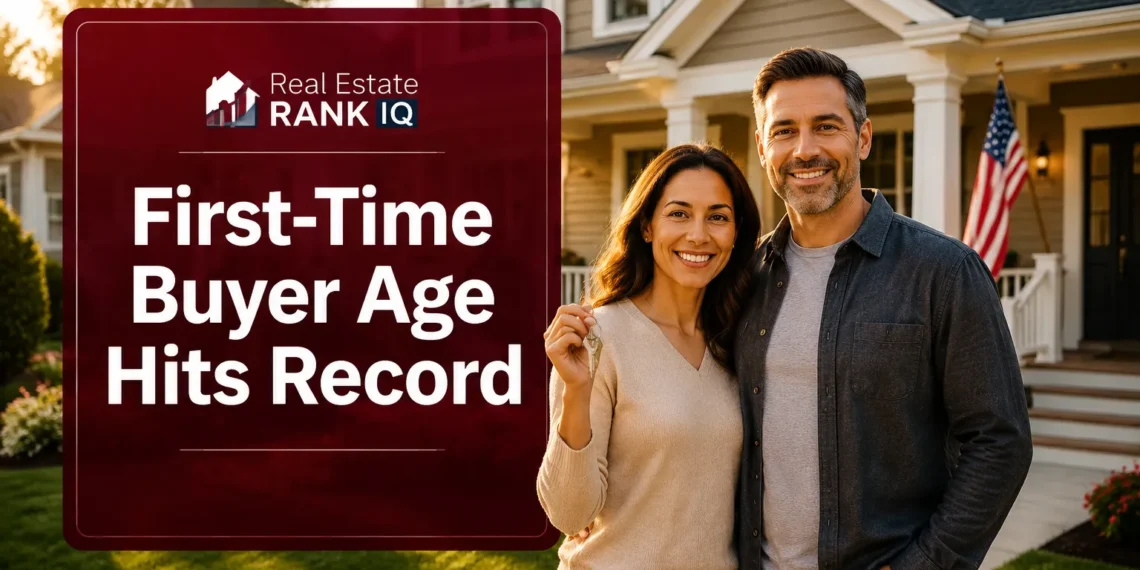 Average Age of First Time Home Buyer Just Hit a Record