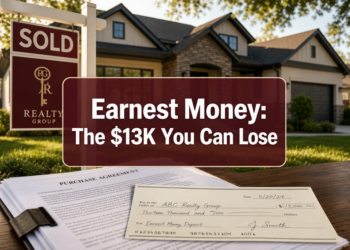 Earnest Money Deposit: The $13,000 You Can Actually Lose