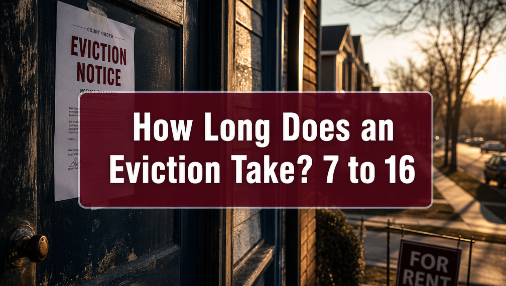 How Long Does an Eviction Take? 7 to 16 Weeks Unpaid