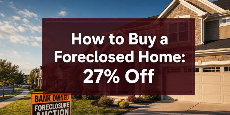 How to Buy a Foreclosed Home: 27% Off, and the Catch