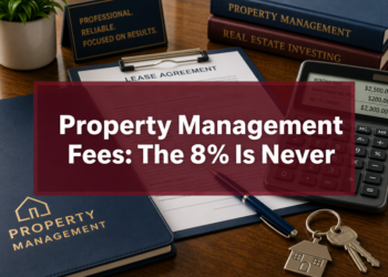 Property Management Fees: The 8% Is Never the Whole Bill