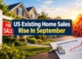 US Existing Home Sales Rise In September; Higher Mortgage Rates Dim Outlook