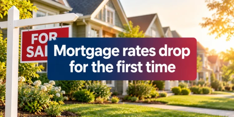 Mortgage Rates Drop For The First Time In 2 Months, But Demand Still Falls Further